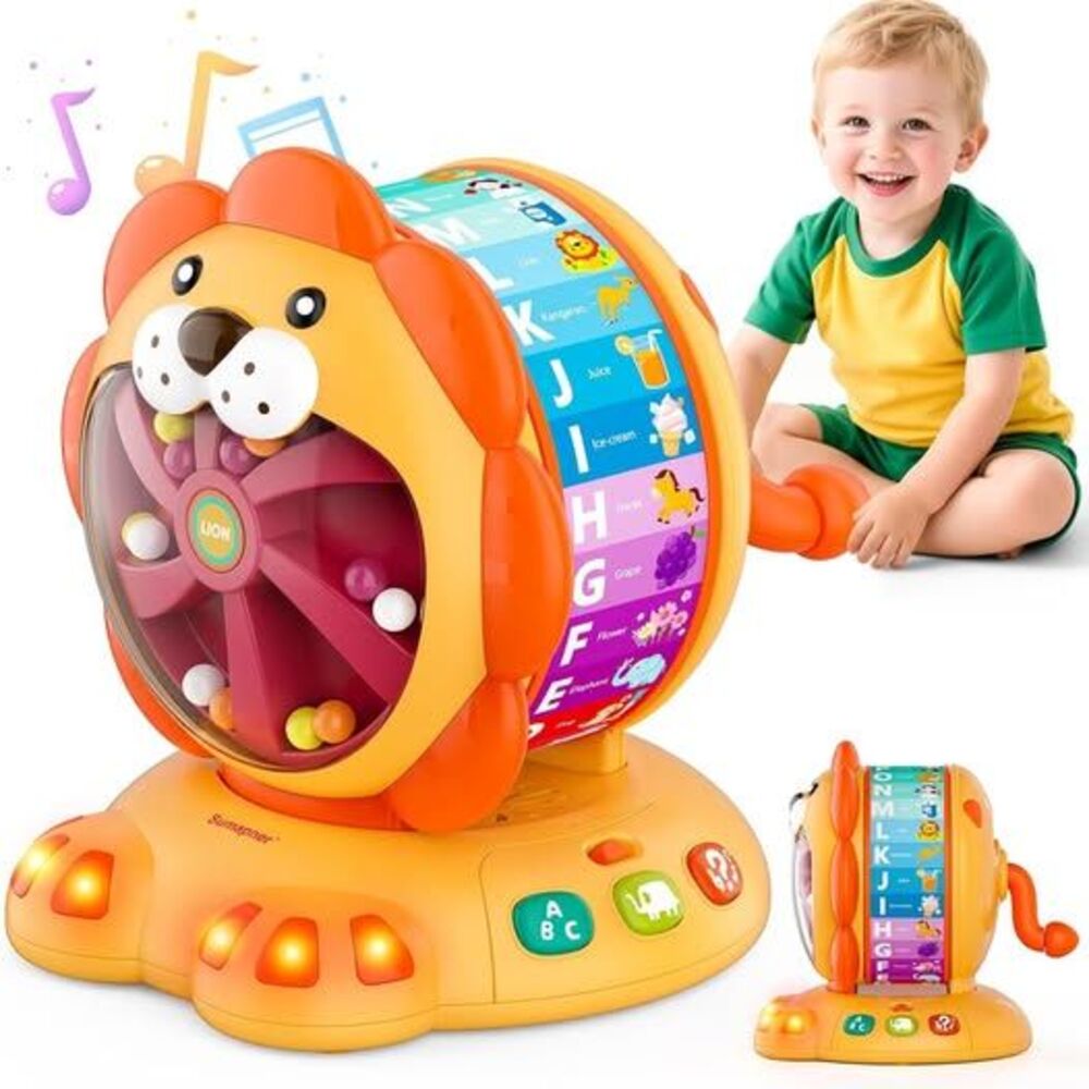 🦁 Lion Alphabet Learning Toy Interactive ABC Musical Educational Toy NEW